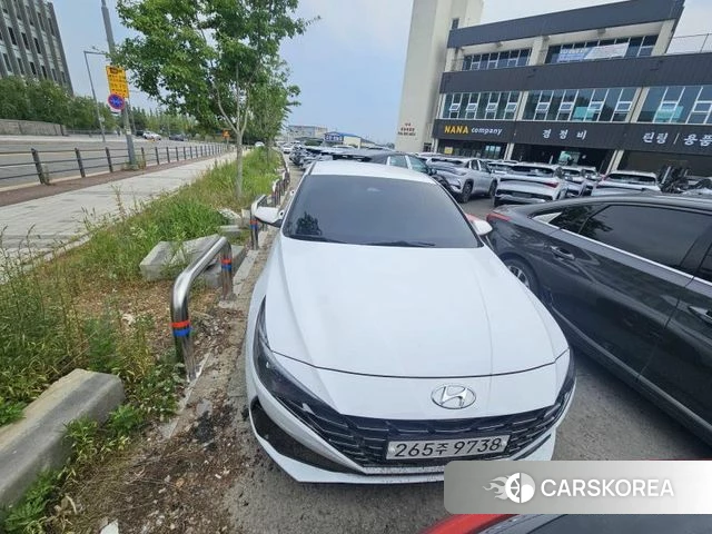 Hyundai Avante (CN7) 2020 Белый из Кореи, фото 5