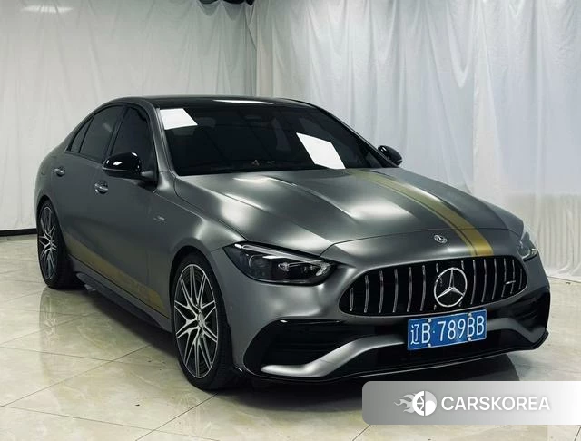 Mercedes-Benz C-class AMG 2024 Серебристо-серый из Китая, фото 2