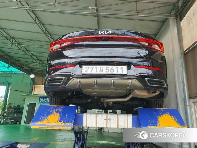 Kia K5 3rd generation 2022 Черный из Кореи, фото 2