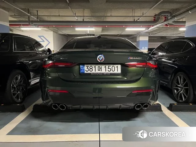 BMW 4 Series (G22) 2022 Зеленый из Кореи, фото 2
