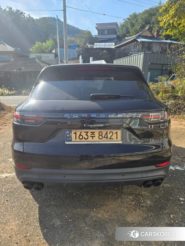 Porsche Cayenne (PO536) 2019 Черный из Кореи, фото 2