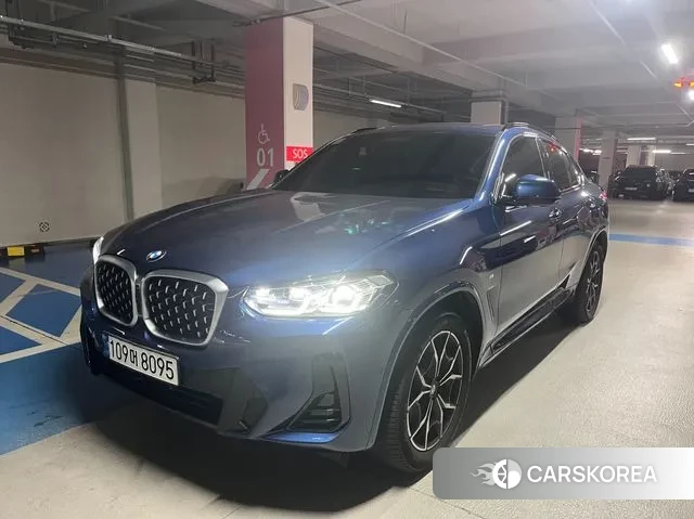 BMW X4 (G02) 2023 Синий из Кореи, фото 3
