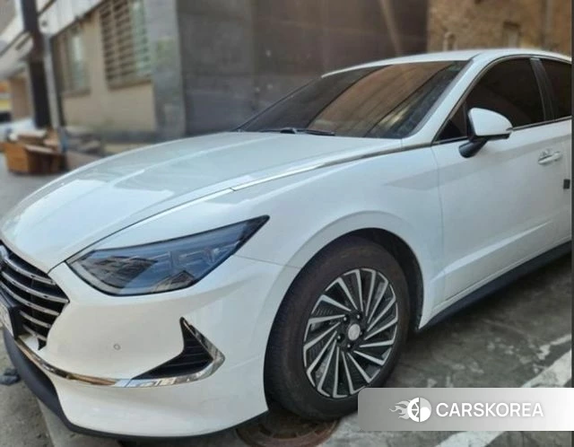Hyundai Sonata Hybrid (DN8) 2020 Белый из Кореи, фото 2