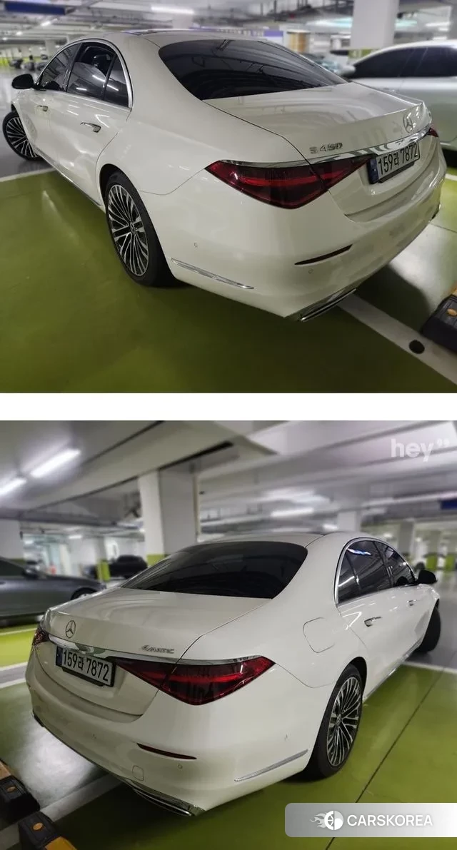 Mercedes-Benz S-Class W223 2022 Жемчужный цвет из Кореи, фото 2