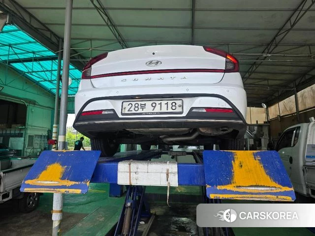 Hyundai Sonata (DN8) 2019 Белый из Кореи, фото 2