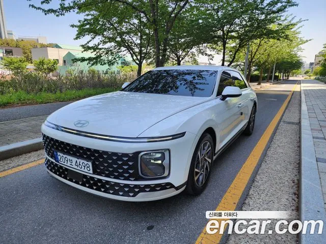 Hyundai Grandeur Hybrid (GN7) 2023 Белый из Кореи, фото 2