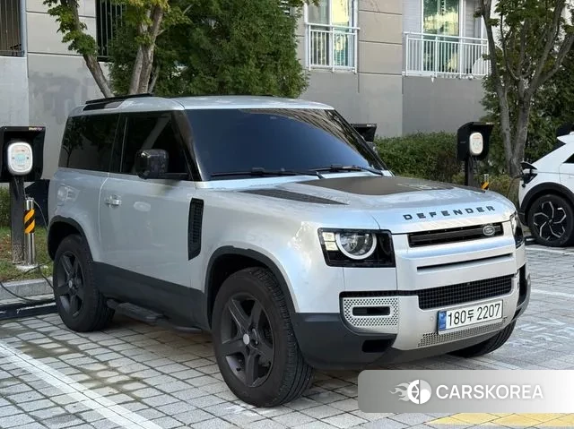 Land Rover Defender (L663) 2021 Серебряный из Кореи, фото 4