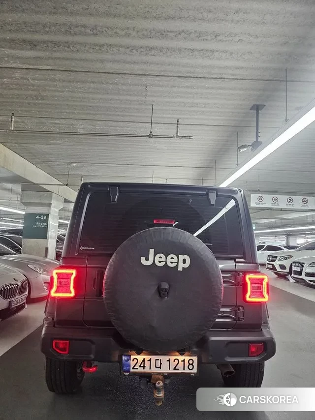 Jeep Wrangler (JL) 2022 Серый из Кореи, фото 2