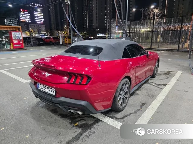 Ford Mustang 7th Generation 2024 Красный из Кореи, фото 6