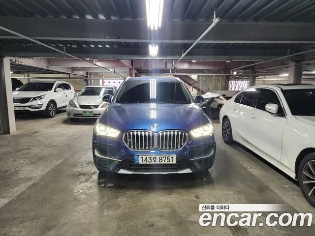 BMW X1 (F48) 2021 Синий из Кореи, фото 4