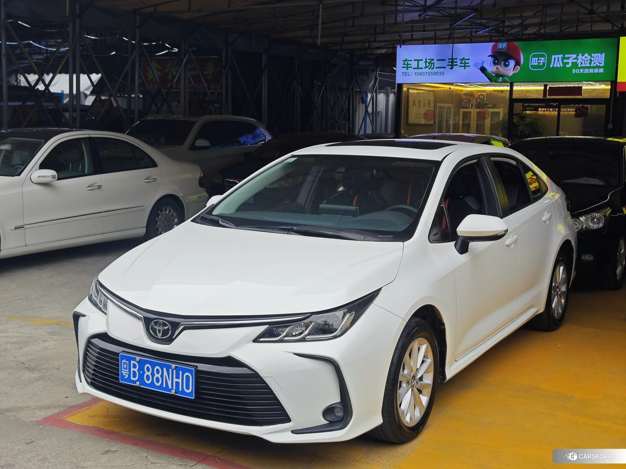 Toyota Corolla 2019 Белый из Китая, фото 6
