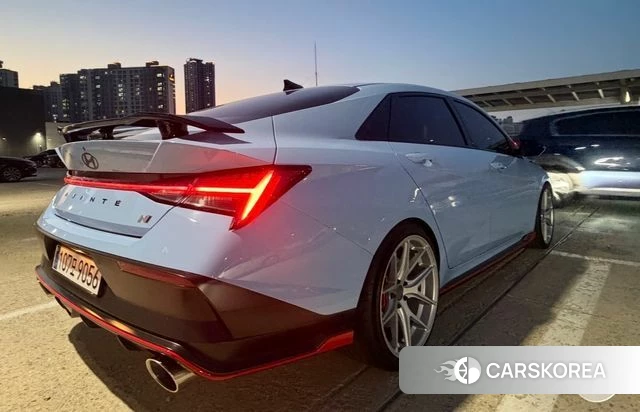 Hyundai The New Avante (CN7) 2026 Небесно-голубой из Кореи, фото 4