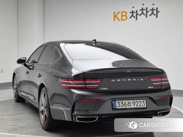 Genesis G80 (RG3) 2022 Серый из Кореи, фото 2