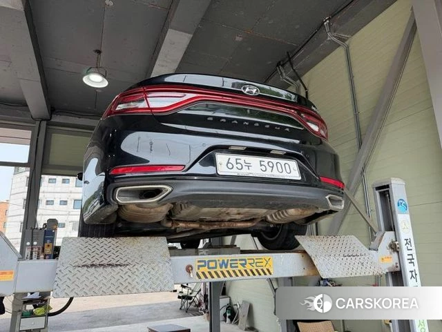 Hyundai Grandeur IG Hybrid 2019 Черный из Кореи, фото 2