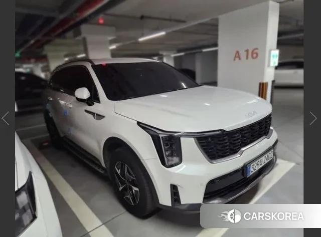 Kia The New Sorento 4th Generation 2023 Белый из Кореи, фото 2