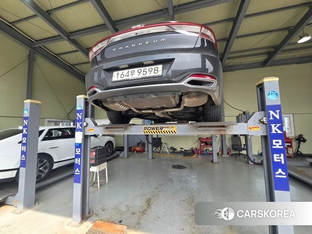 Hyundai The New Grandeur IG Hybrid 2020 Серый из Кореи, фото 2