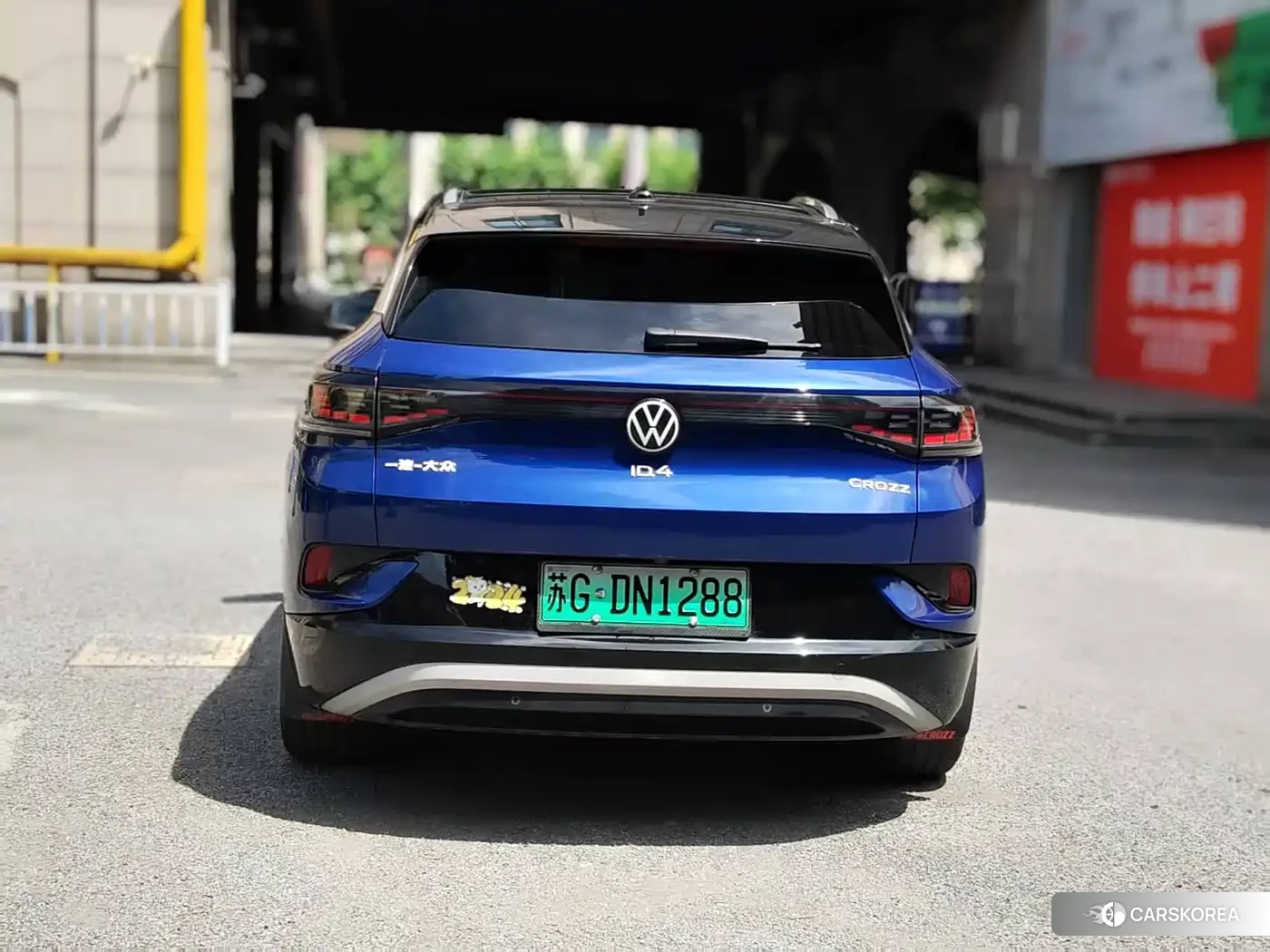 Volkswagen ID.4 CROZZ 2024 Синий из Китая, фото 2