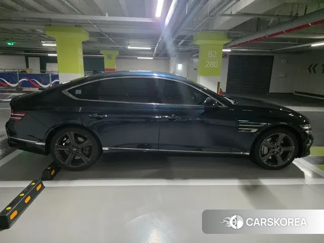 Genesis G80 (RG3) 2021 Синий из Кореи, фото 2