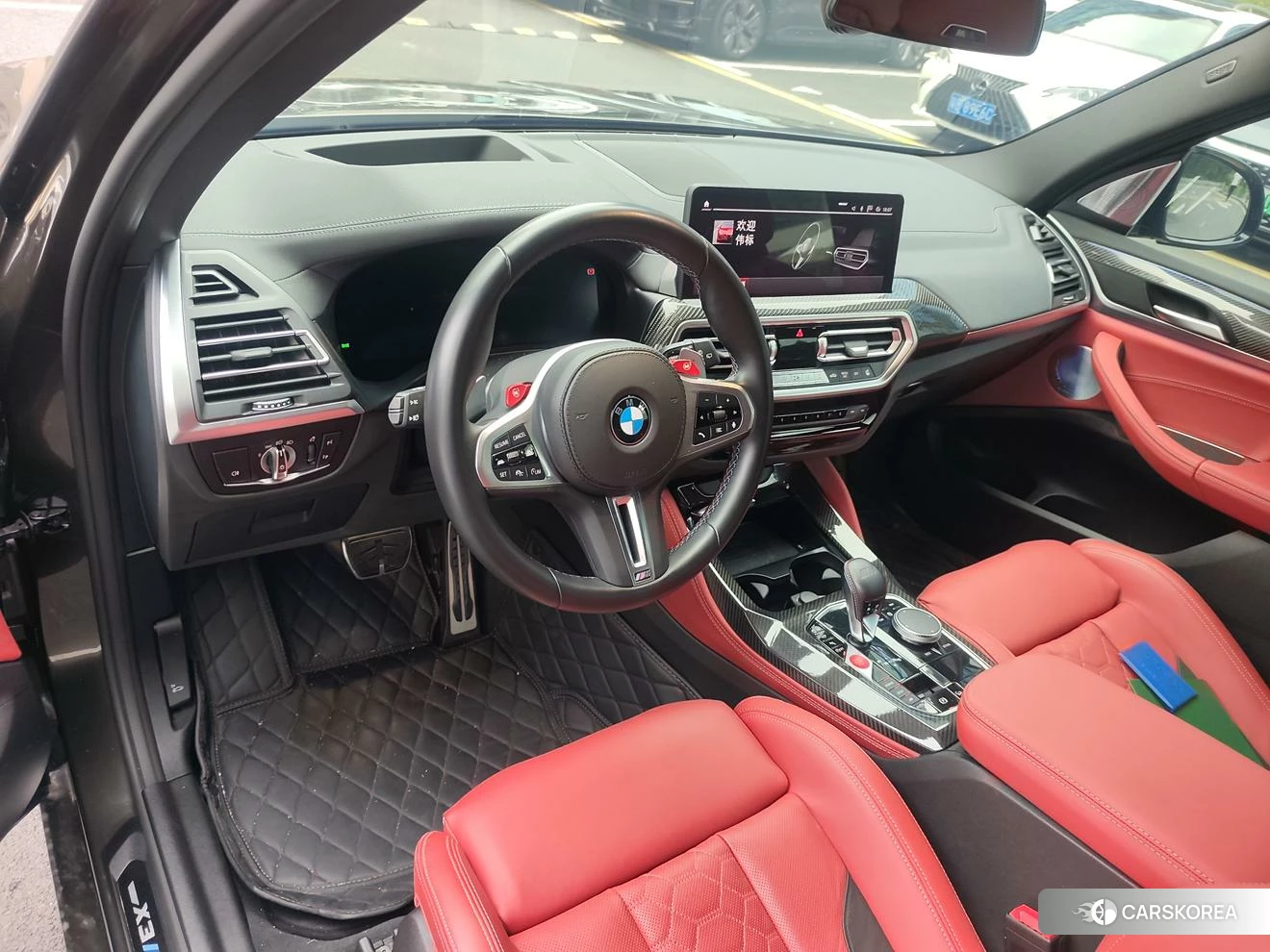 BMW X3 M 2021 Черный из Китая, фото 2