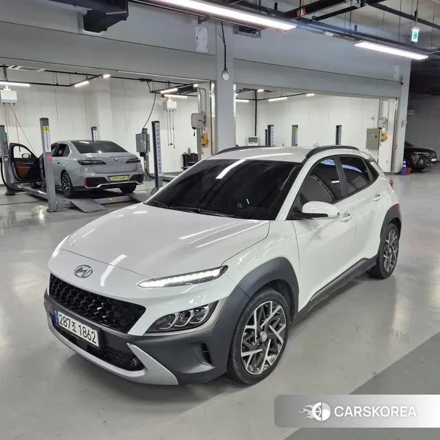 Hyundai The New Kona Hybrid 2023 Белый из Кореи, фото 2