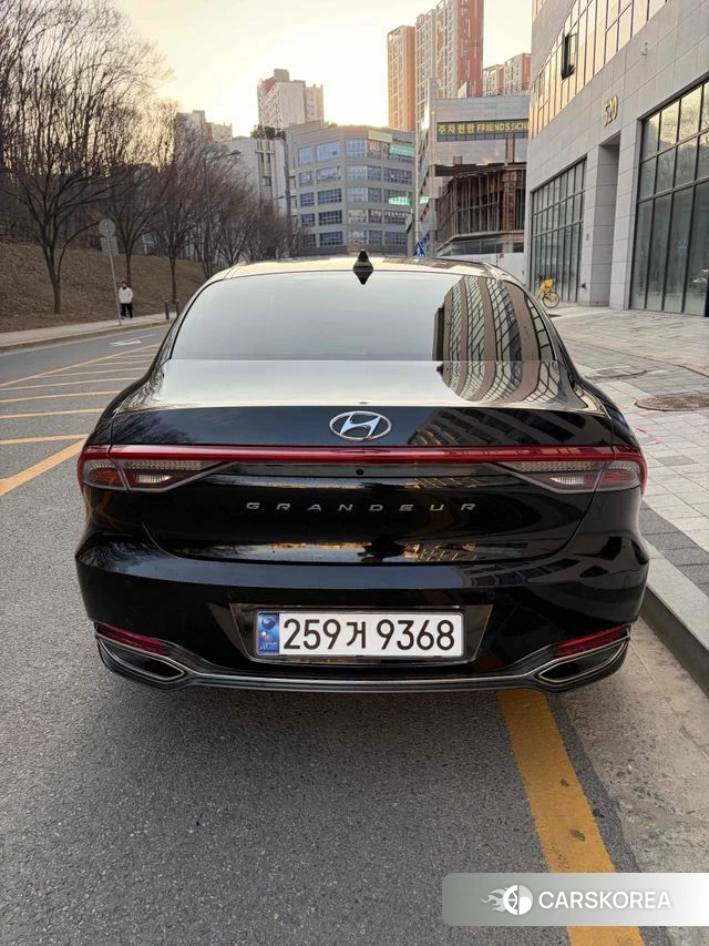 Hyundai The New Grandeur IG 2022 Черный из Кореи, фото 4