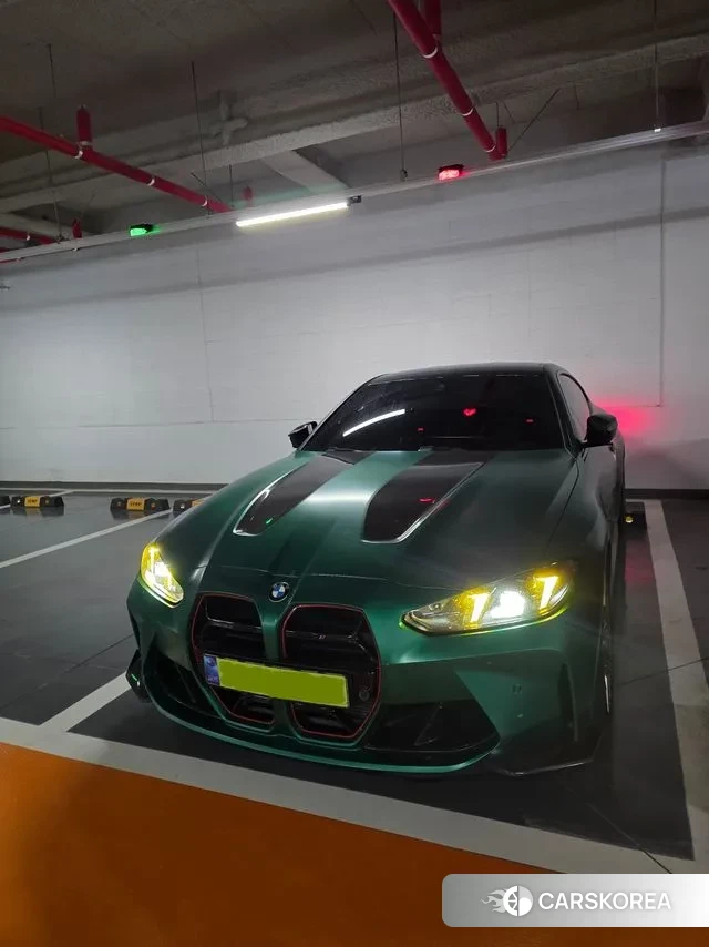 BMW M4 (G82) 2025 Зеленый из Кореи, фото 2