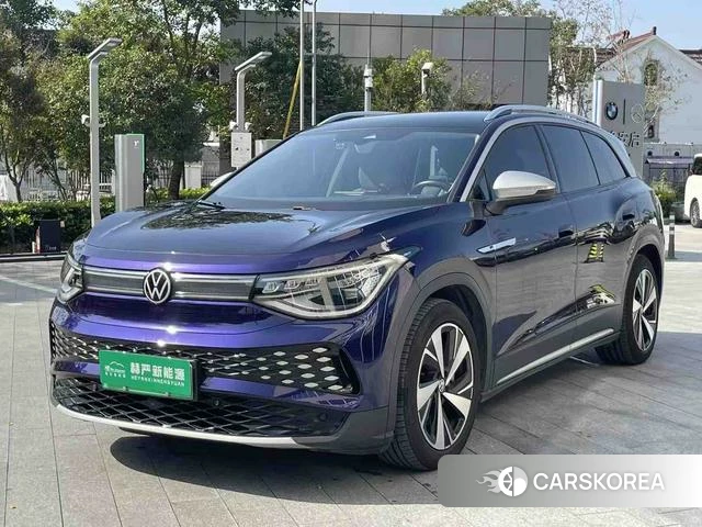 Volkswagen ID.6 X 2021 Синий из Китая, фото 2