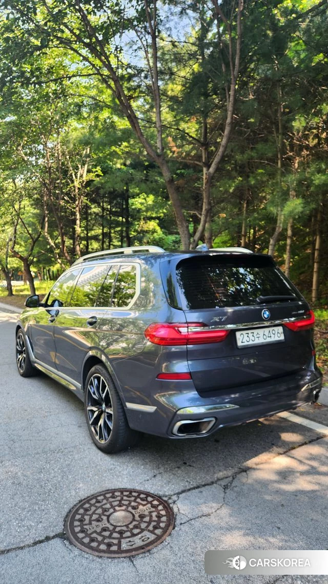 BMW X7 (G07) 2020 Серый из Кореи, фото 2