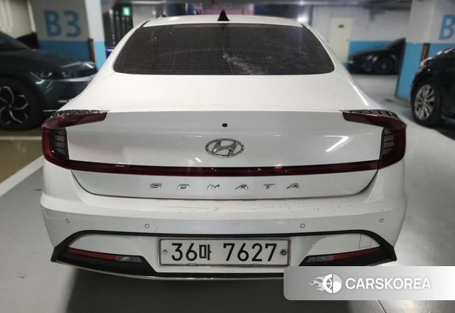 Hyundai Sonata (DN8) 2019 Белый из Кореи, фото 2