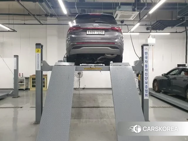 Hyundai The New Santa Fe 2021 Серый из Кореи, фото 2