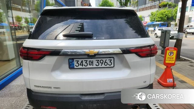 Chevrolet (GM Daewoo) Traverse 2023 Белый из Кореи, фото 2