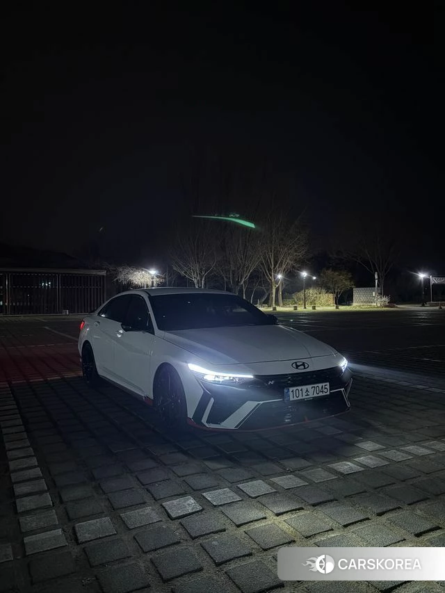Hyundai The New Avante (CN7) 2025 Белый из Кореи, фото 2