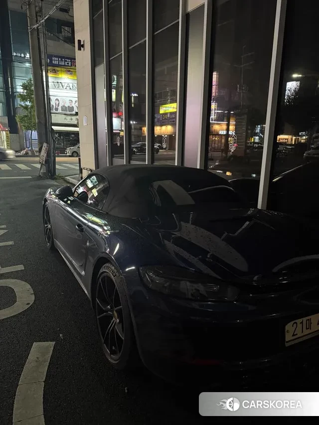 Porsche 718 Boxster 2018 Синий из Кореи, фото 2