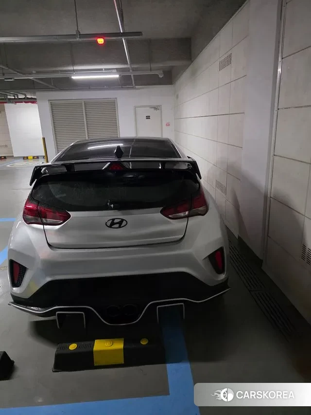 Hyundai Veloster (JS) 2018 Серый из Кореи, фото 2