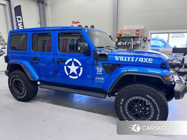 Jeep Wrangler (JL) 2021 Синий из Кореи, фото 5