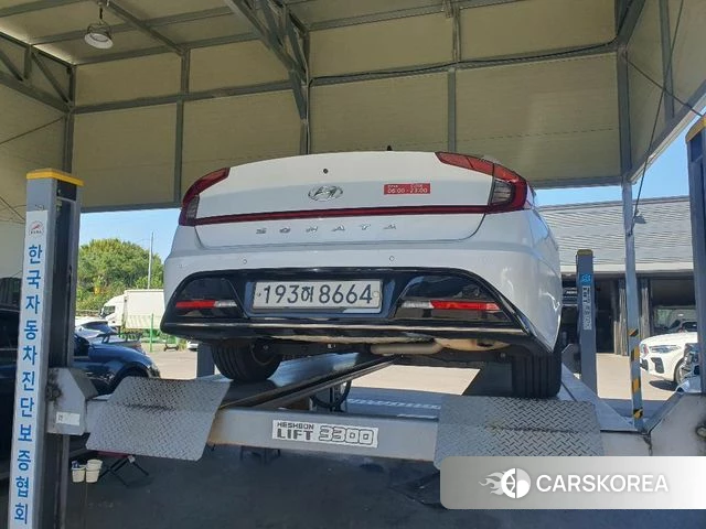 Hyundai Sonata (DN8) 2022 Белый из Кореи, фото 2