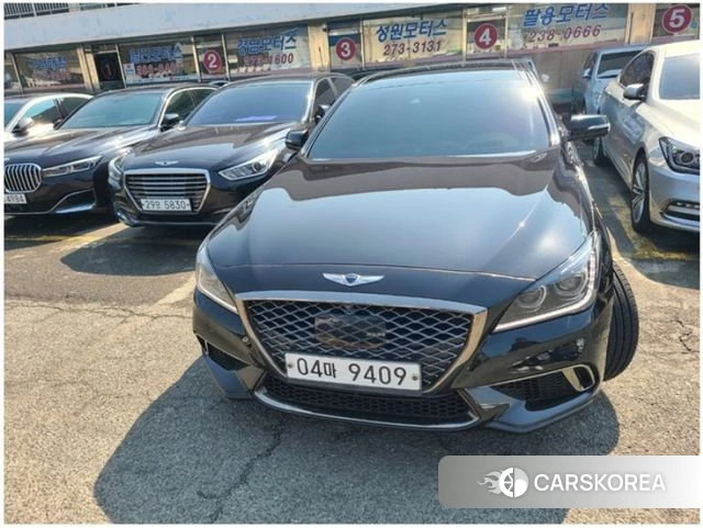 Genesis G80 2019 Черный из Кореи, фото 6