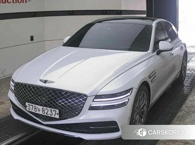 Genesis G80 (RG3) 2022 Белый из Кореи, фото 3
