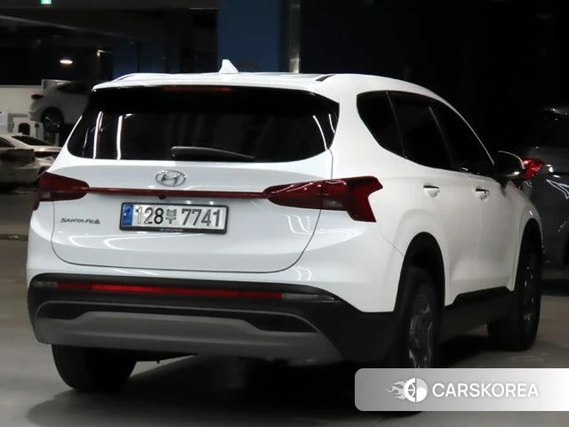Hyundai The New Santa Fe 2023 Белый из Кореи, фото 2