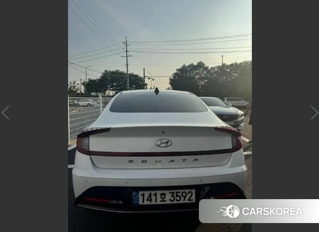 Hyundai Sonata (DN8) 2021 Белый из Кореи, фото 2
