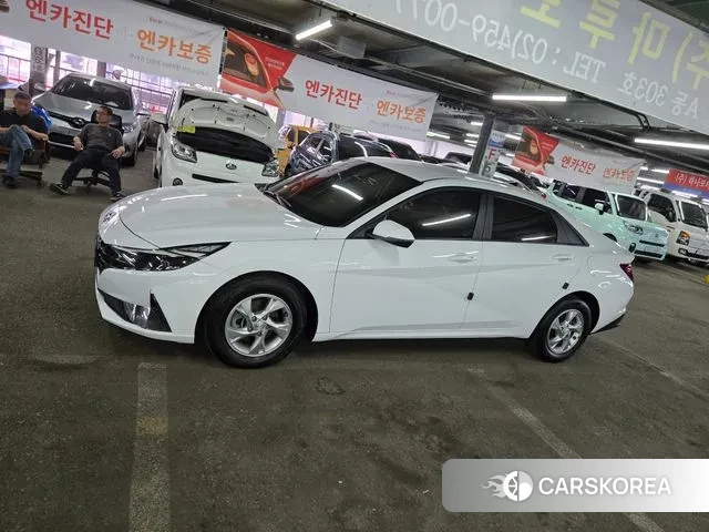 Hyundai Avante (CN7) 2021 Белый из Кореи, фото 6