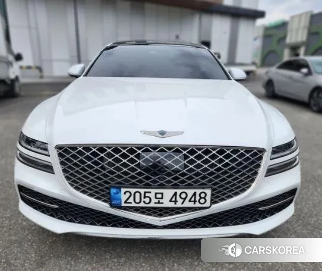 Genesis G80 (RG3) 2022 Белый из Кореи, фото 2