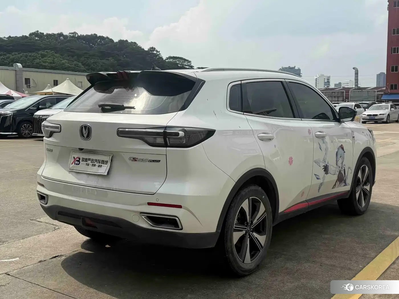 Chang'an Changan CS55PLUS 2023 Белый из Китая, фото 6