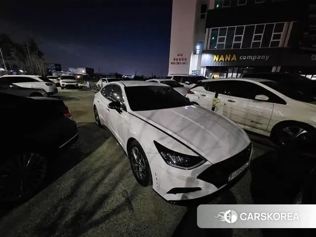 Hyundai Sonata (DN8) 2022 Белый из Кореи, фото 2