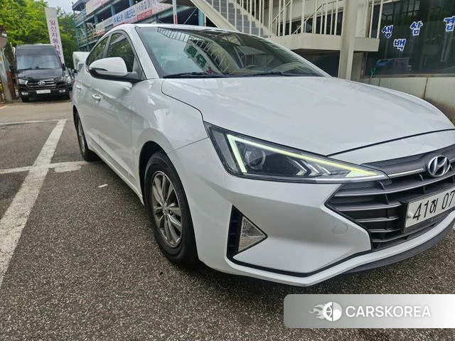 Hyundai The New Avante AD 2019 Белый из Кореи, фото 2