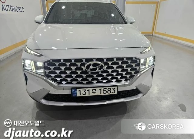 Hyundai The New Santa Fe 2021 Белый из Кореи, фото 6