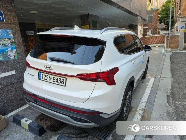 Hyundai The New Santa Fe 2021 Белый из Кореи, фото 4