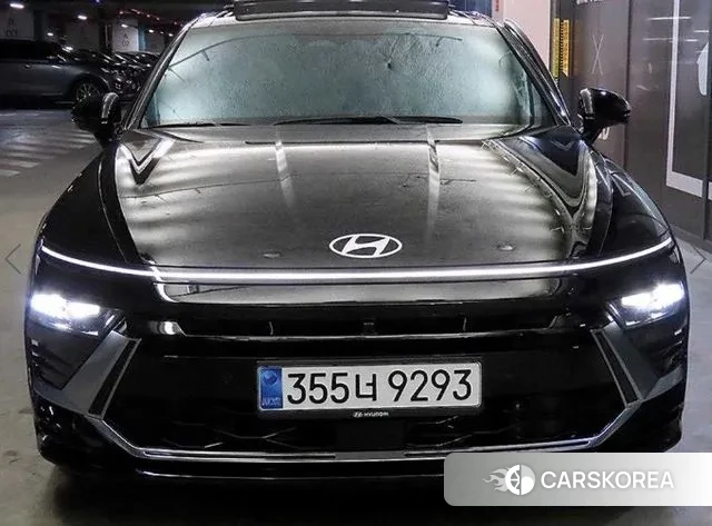 Hyundai Sonata D Edge Hybrid (DN8) 2025 Черный из Кореи, фото 2