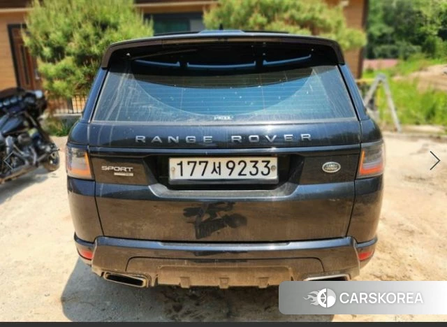 Land Rover Range Rover Sport 2nd Generation 2019 Черный из Кореи, фото 2