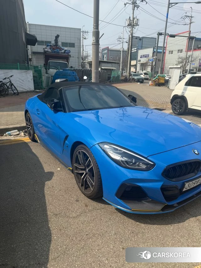 BMW Z4 (G29) 2020 Синий из Кореи, фото 4